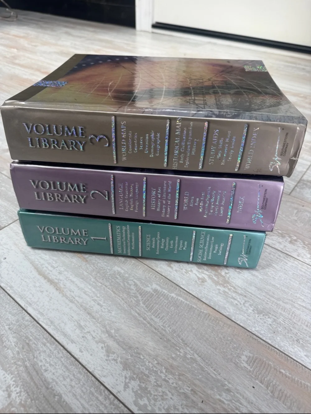 The Volume Library Volume 1, 2 & 3 Southwestern‎ 2009 Reference Text Books